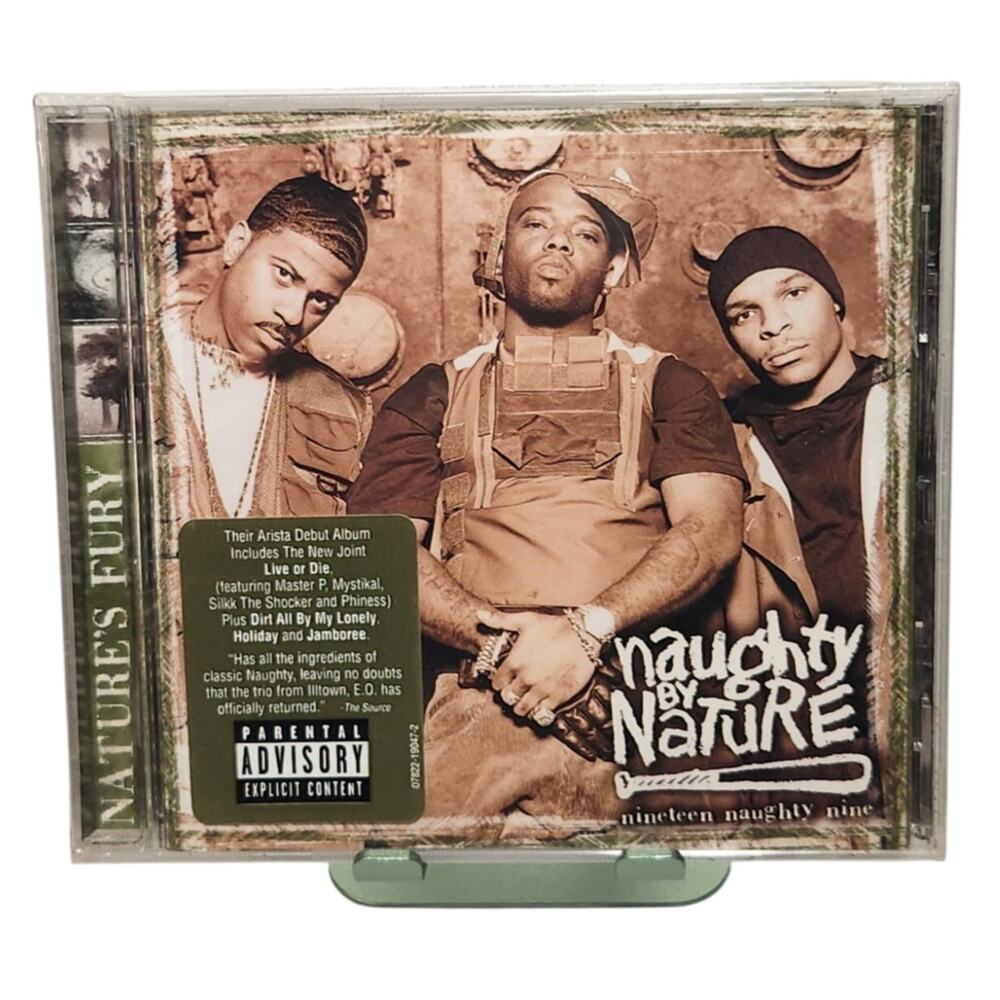 Naughty By Nature Nineteen Naughty Nine CD With Hype Sticker Brand New Sealed